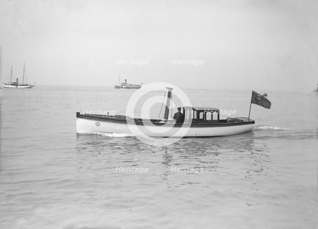 Belinda's launch, 1911. Creator: Kirk & Sons of Cowes.