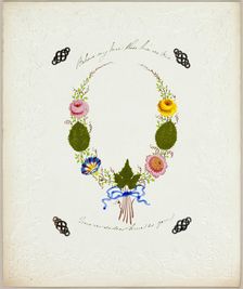 Believe My Love These Lines Are True (valentine), 1840/50. Creator: George Kershaw