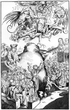 Beliefs and superstitions, 1493 (1849).Artist: A Bisson