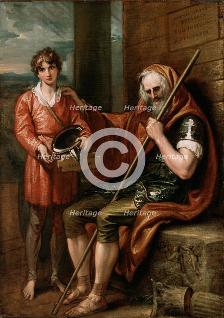 Belisarius and the Boy, 1802. Creator: Benjamin West.