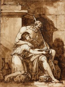Belisarius, End of 18th-early 19th century. Creator: Fabre, François-Xavier Pascal, Baron (1766-1837)