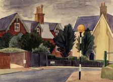 Belisha beacon, c1951. Creator: Shirley Markham