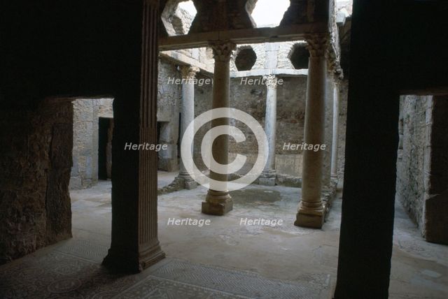 Below ground house in the Roman city of Bulla Regia, 2nd century. Artist: Unknown