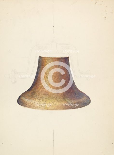 Bell, 1935/1942. Creator: Unknown.