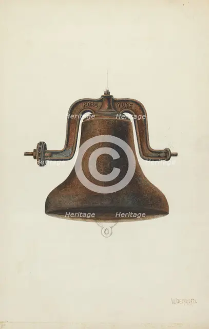 Bell, 1935/1942. Creator: William Kieckhofel.
