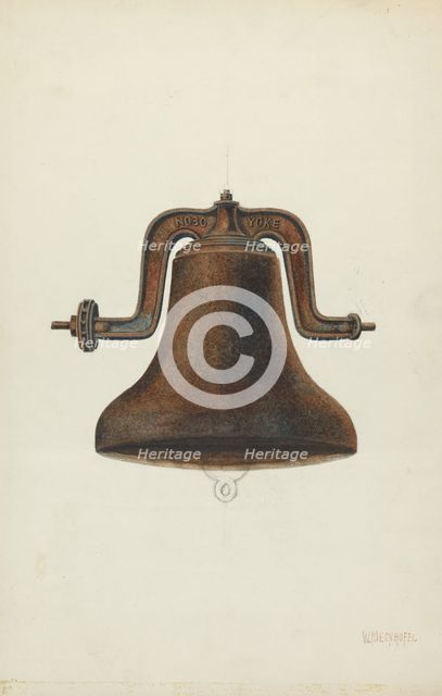Bell, 1935/1942. Creator: William Kieckhofel.