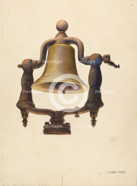 Bell, 1935/1942. Creator: L. B. Hartman.