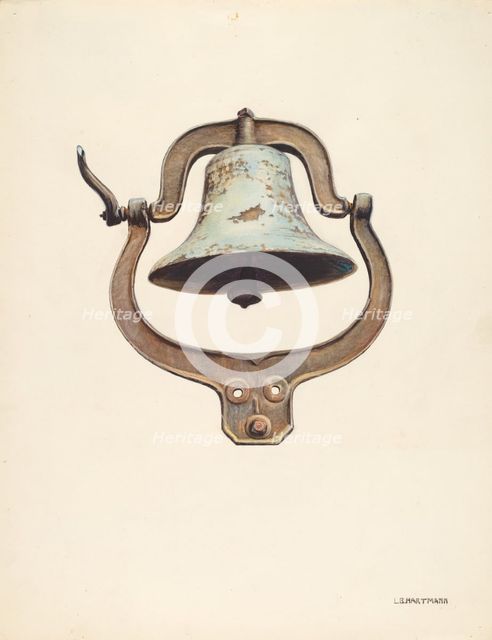 Bell, 1935/1942. Creator: L. B. Hartman.