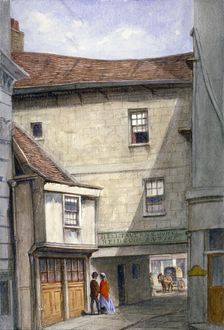 Bell Tavern, Addle Hill, London, 1868. Artist: JT Wilson