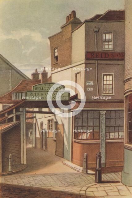 Bell Tavern, Addle Hill, London, 1868. Artist: JT Wilson.