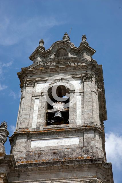 Bell tower, Bom Jesus do Monte Church, Braga, Portugal, 2009.  Creator: Samuel Magal.