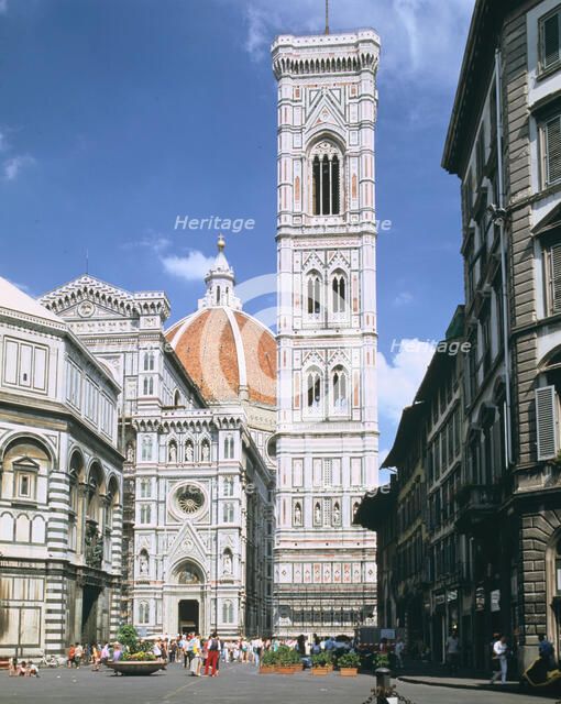 Bell tower of the Duomo, Florence, Italy