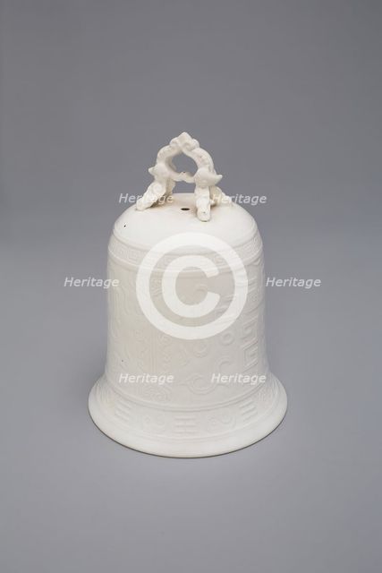 Bell with Archaistic Motifs, Qing dynasty (1644-1911), mid-17th century. Creator: Unknown.