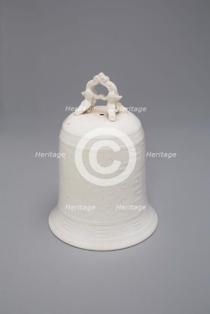 Bell with Archaistic Motifs, Qing dynasty (1644-1911), mid-17th century. Creator: Unknown.