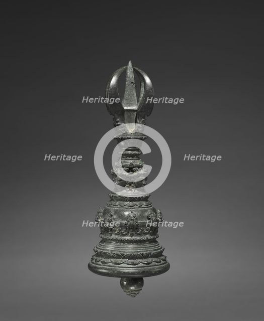 Bell with Vajra Handle, 900s. Creator: Unknown.