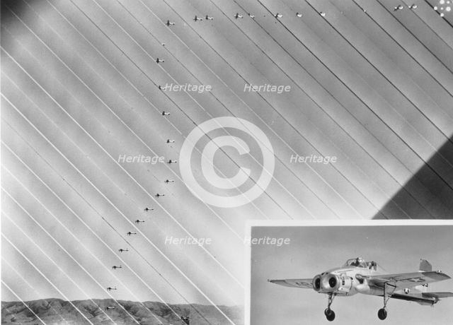 Bell X-14A Vertical Take-off and Landing aircraft, USA, 1962. Creator: NASA.