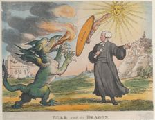 Bell and the Dragon, December 9, 1811., December 9, 1811. Creator: Thomas Rowlandson