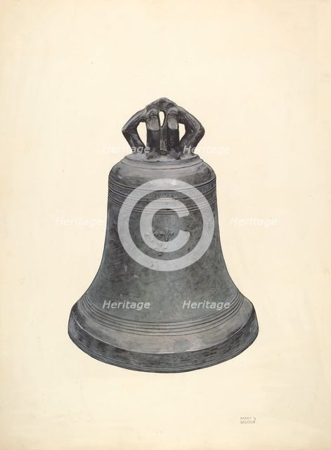 Bell, c. 1937. Creator: Harry Grossen.