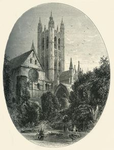 Bell Harry Tower, Canterbury Cathedral c1870