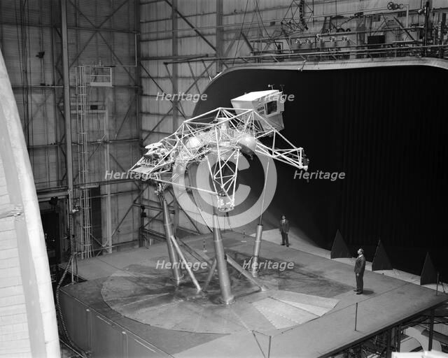 Bell Lunar Landing Training Vehicle (LLTV), USA, 1969.  Creator: NASA.