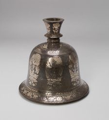 Bell-Shaped Huqqa Base with Floral Design, 18th/19th century. Creator: Unknown