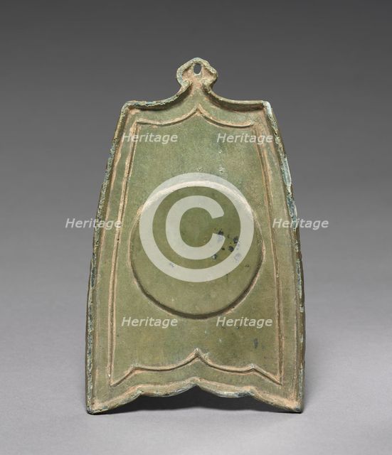 Bell-shaped Mirror, 918-1392. Creator: Unknown.