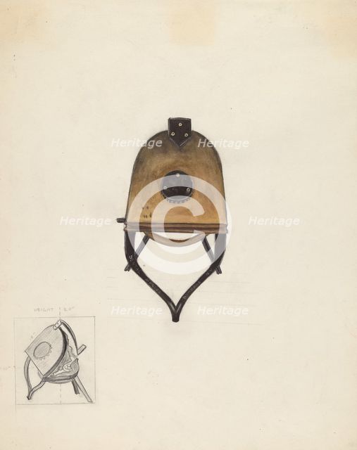 Bellows, c. 1936. Creator: Edna C. Rex.