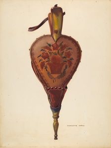 Bellows, c. 1937. Creator: Charlotte Angus
