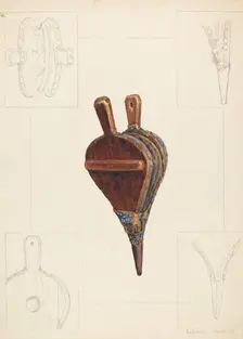 Bellows, c. 1937. Creator: Katharine Merrill