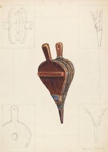 Bellows, c. 1937. Creator: Katharine Merrill