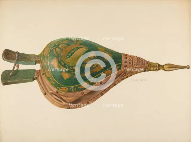 Bellows, c. 1941. Creator: Florence Milto.