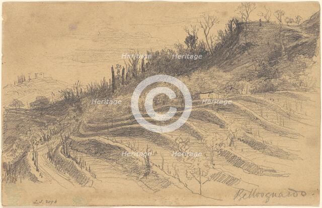 Bellosguardo, Florence, 1870-1872. Creator: John Singer Sargent.