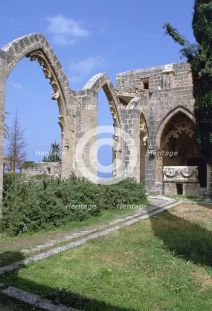 Bellapais Abbey, North Cyprus, 2001. 