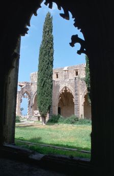 Bellapais Abbey, North Cyprus, 2001. Creator: Vivienne Sharp