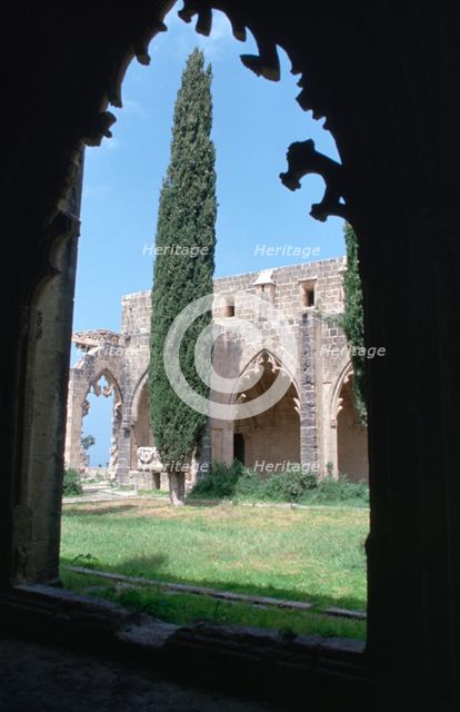 Bellapais Abbey, North Cyprus, 2001.  Creator: Vivienne Sharp.