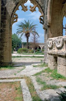 Bellapais Abbey, North Cyprus, 2001. Creator: Vivienne Sharp