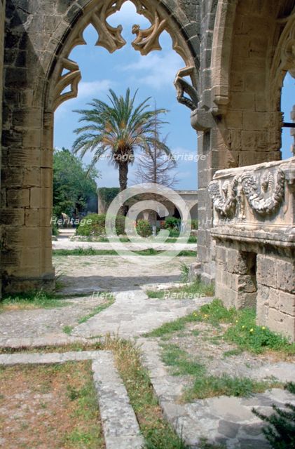 Bellapais Abbey, North Cyprus, 2001.  Creator: Vivienne Sharp.
