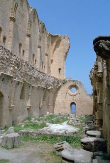 Bellapais Abbey, North Cyprus, 2001. Creator: Vivienne Sharp