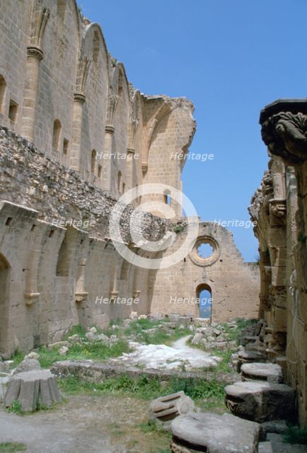 Bellapais Abbey, North Cyprus, 2001.  Creator: Vivienne Sharp.