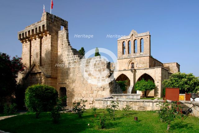 Bellapais Abbey, North Cyprus. Creator: Peter Thompson.