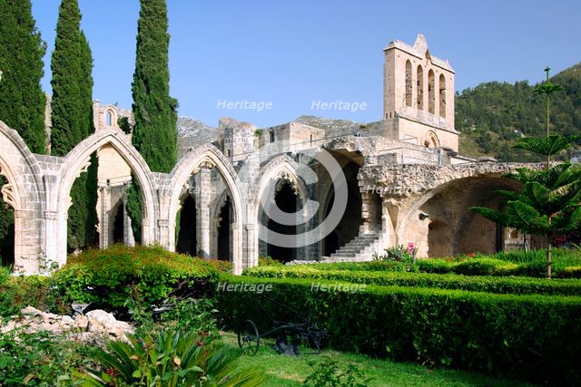 Bellapais Abbey, North Cyprus. Creator: Peter Thompson.
