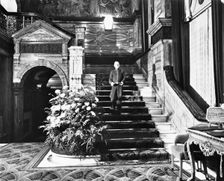 Bellboy at the Trocadero, Westminster, London, (c1939?). Creator: Unknown