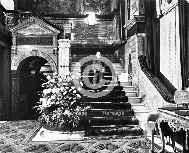 Bellboy at the Trocadero, Westminster, London, (c1939?). Creator: Unknown.