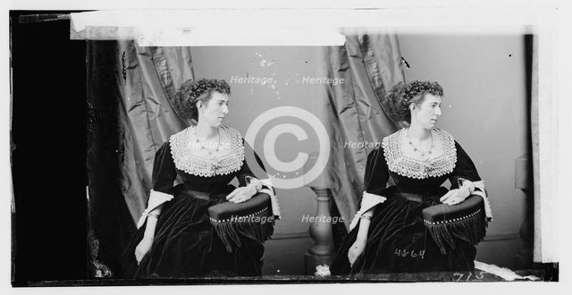 Belle Boyd, Confederate spy, ca. 1860-1865. Creator: Unknown.