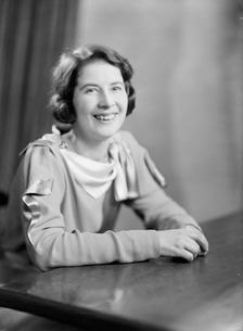 Belle Butler, Portrait, 1933. Creator: Harris & Ewing