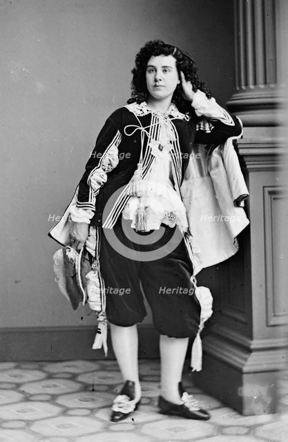 Belle Hinkley, between 1855 and 1865. Creator: Unknown.