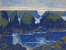 Belle-Île, Goulphar, 1895. Creator: Auburtin, Jean Francis (1866-1930)