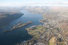 Belle Isle and Bowness-on-Windermere, Cumbria, 2015. Creator: Historic England