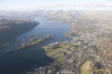 Belle Isle and Bowness-on-Windermere, Cumbria, 2015. Creator: Historic England