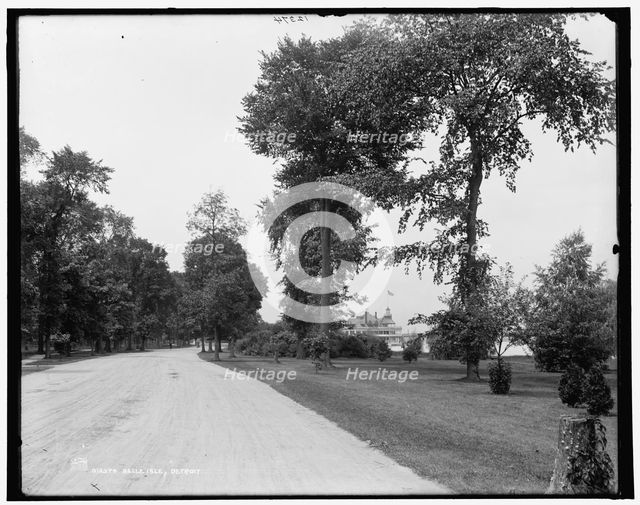 Belle Isle Park, Detroit, between 1890 and 1901. Creator: Unknown.